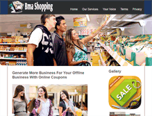 Tablet Screenshot of bmashopping.com